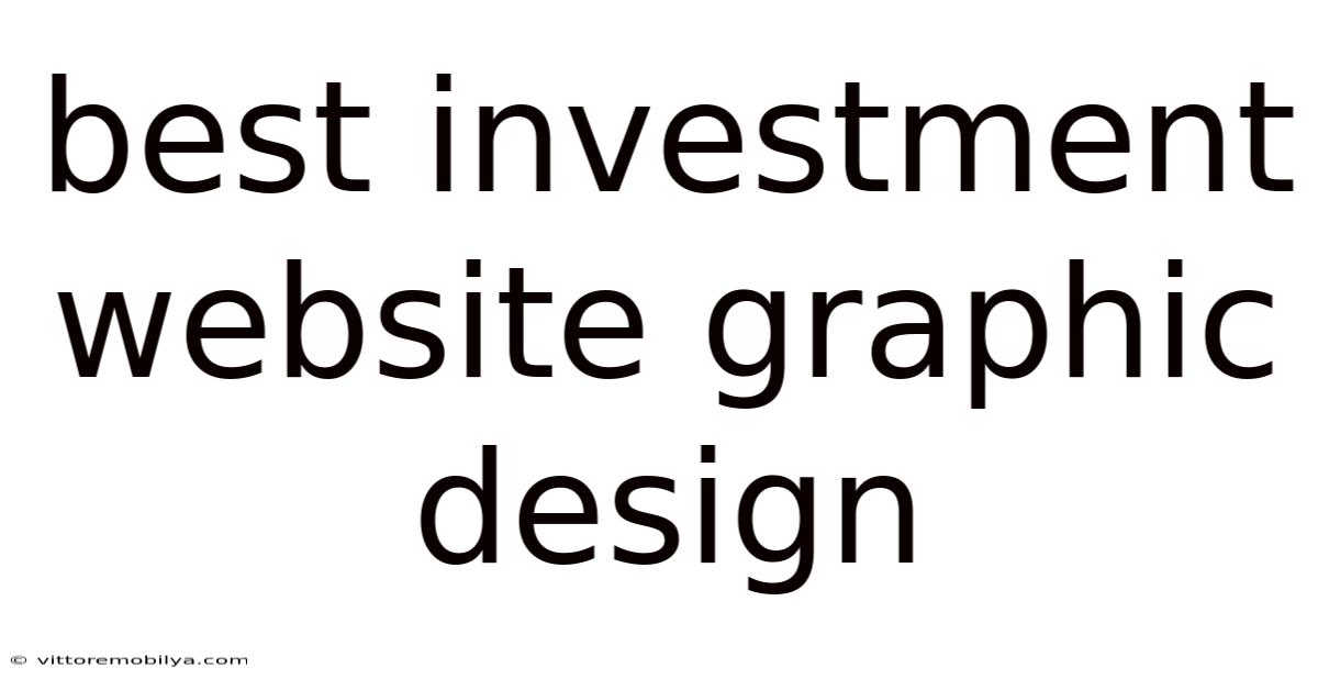 Best Investment Website Graphic Design